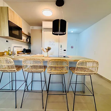 Apartment With Garden Direct Access To Beach,parking Free Vias